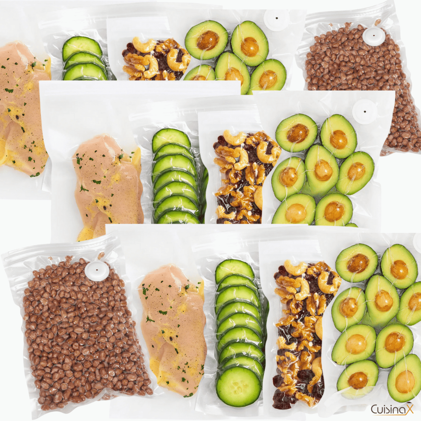 Lot de Sacs réutilisables