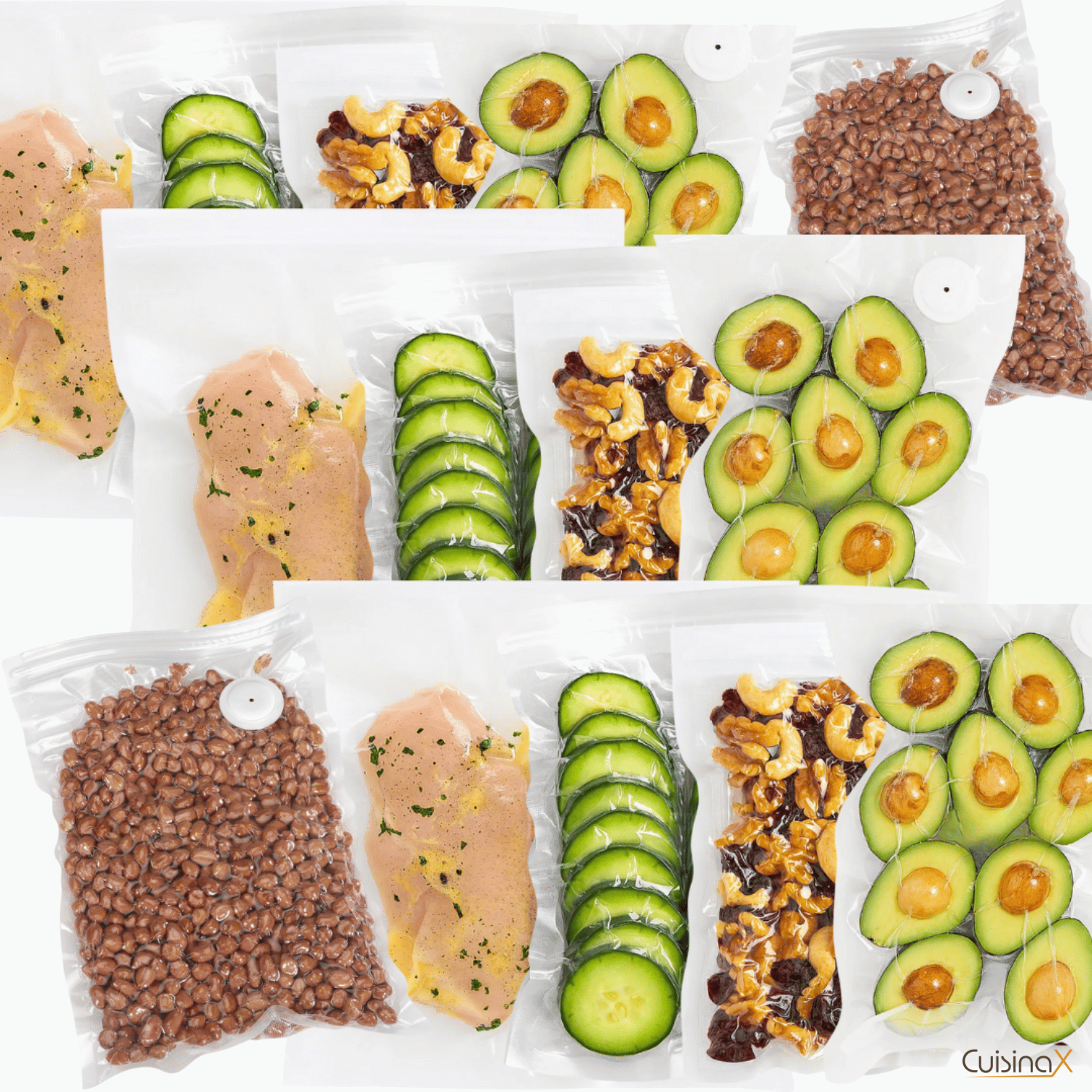 Lot de Sacs réutilisables