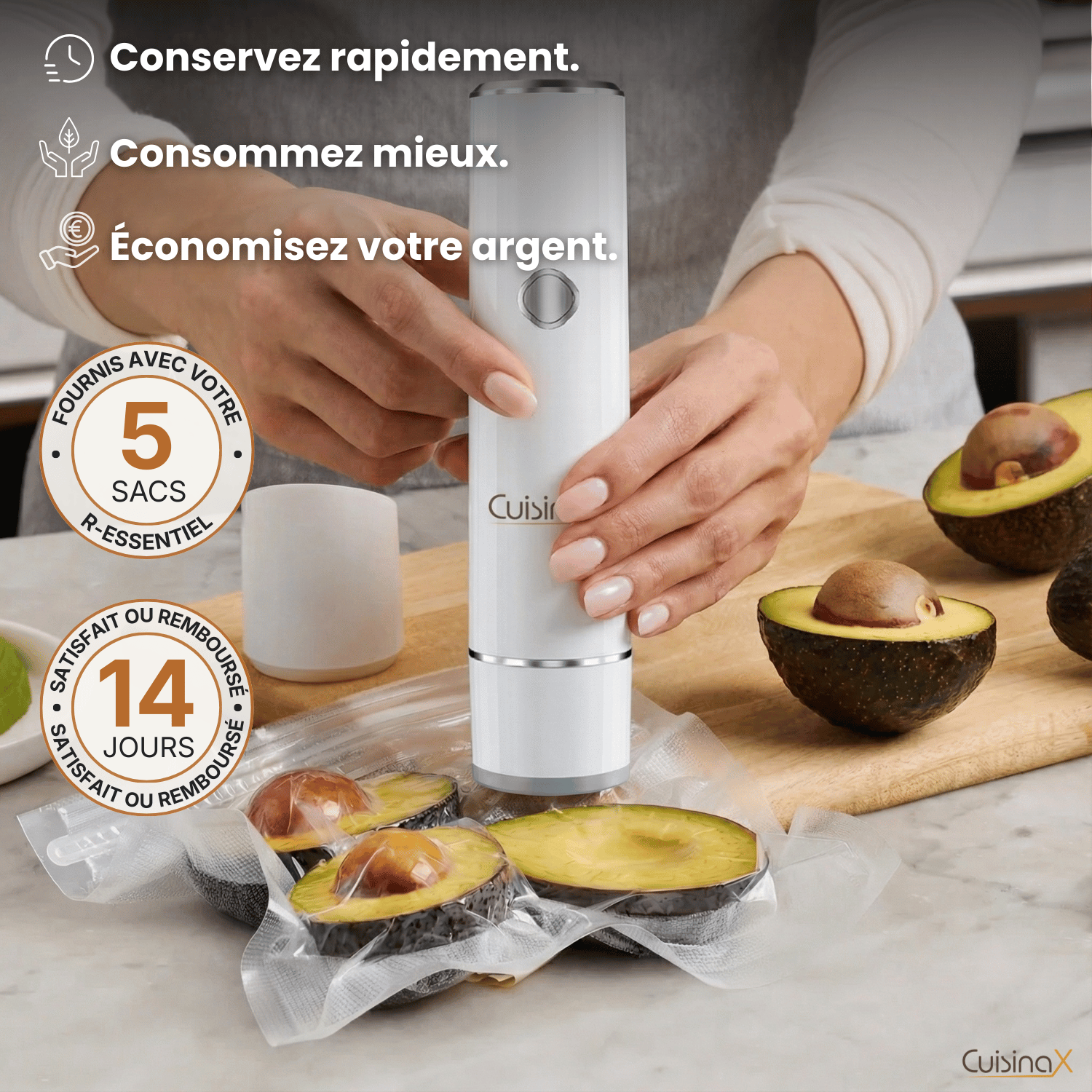 R-Essentiel - Conservation sous-vide